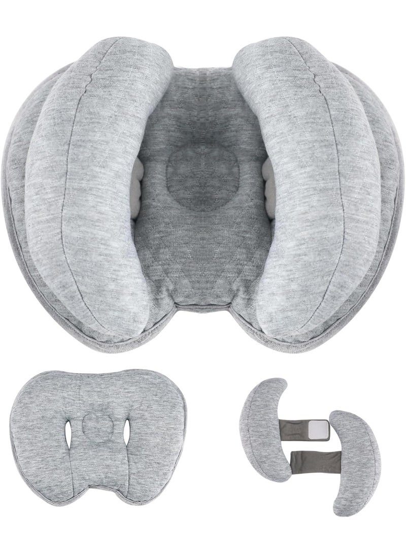 Baby Support Pillow, Head and Neck Support,Banana Neck Pillow for Baby, Travel Pillow for Stroller Neck Support, Adjustable Head Pillow for Kids Toddler - Image 5